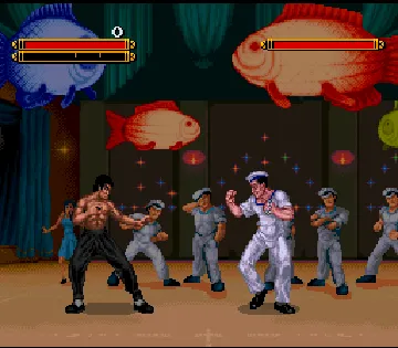 Dragon - The Bruce Lee Story (USA) screen shot game playing